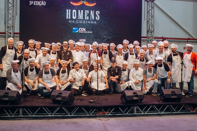 Homens na Cozinha 2025 vai reunir mais de 600 convidados nesta sexta-feira em Santa Cruz