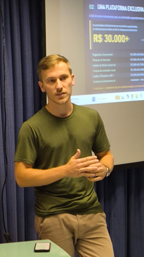 William Steffens, coordenador da CDL Jovem